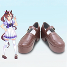 L-email Wig Umamusume:Pretty Derby Tokai Teio Cosplay Shoes