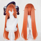 L-email Wig Zenless Zone Zero Orphie Orange Cosplay Wig