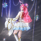 League of Legends Prestige Perfume Golden Spatula Gem Ahri Cosplay Costume And Wig Full Set