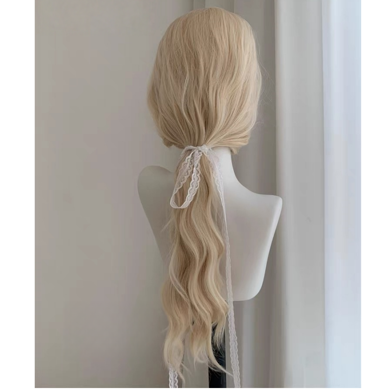 LemailwigWhiteGoldLongCurlyFrontLaceWig_16