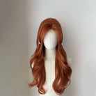Lemailwig Deep Red Curly Front Lace Wig