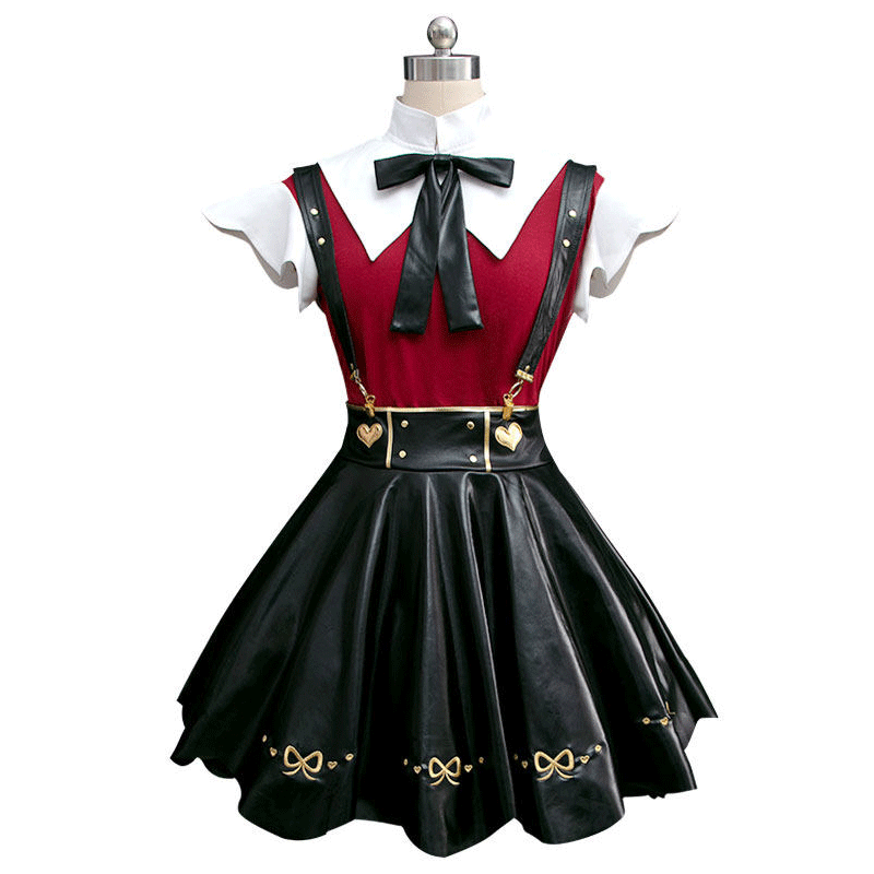 L-email Wig Needy Streamer Overload Ame-chan Dress Cosplay Costume
