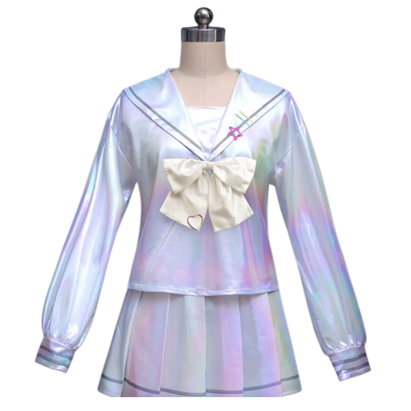 L-email Wig Needy Streamer Overload KAngel Dress Cosplay Costume