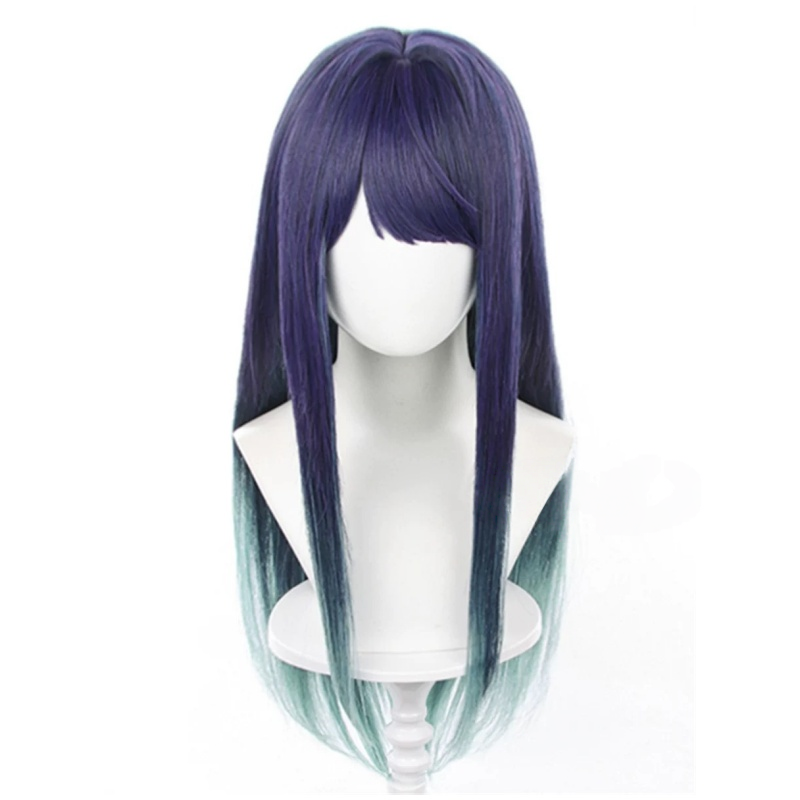 OshinoKoKurokawaAkaneLongStraightGradientCosplayWig_4