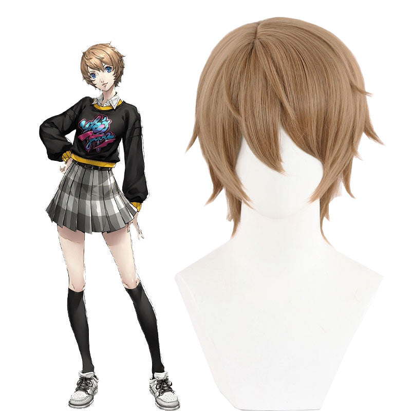 Persona 5 The Phantom X Motoha Arai Cosplay Wig