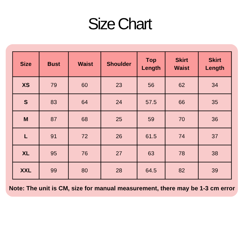 Size chart1.