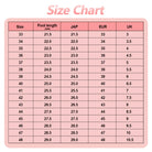 Size chart1.9