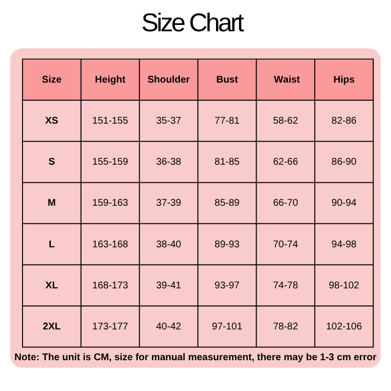 Size chart151