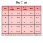 Size chart 1