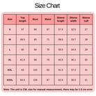 Size chart 125