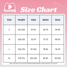 Size chart 179