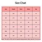 Size chart 79