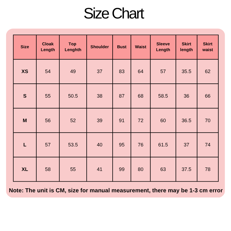 Size chartq