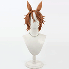 L-email Wig Uma musume: Pretty Derby Dicta Striker Brown Cosplay Wig