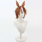 L-email Wig Uma musume: Pretty Derby Dicta Striker Brown Cosplay Wig