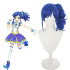 Aikatsu! Aoi Kiriya Blue Cosplay Wig - lemailwigs