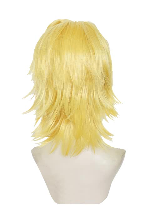 All Might Short Blonde Men Cosplay Wigs - lemailwigs