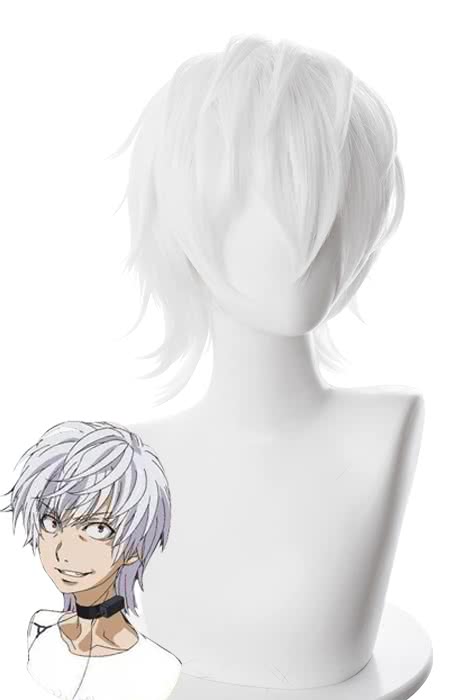Anime A Certain Magical Index Accelerator Short White Cosplay Wigs - lemailwigs