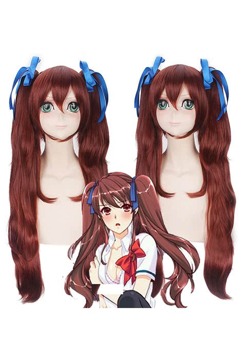 Anime Another Akazawa Izumi Cosplay Wigs Brown Long - lemailwigs