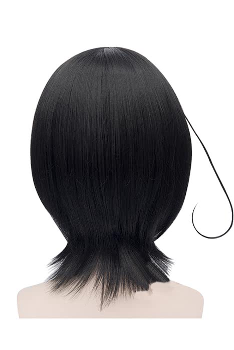 Anime Another Misaki Mei Medium Straight Black Cosplay Wigs - lemailwigs