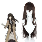 Anime Bungo Stray Dogs Dazai Osamu Long Brown Cosplay Wigs - lemailwigs
