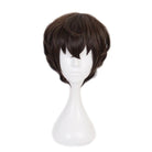 Anime Bungo Stray Dogs Dazai Osamu Short Brown Men Cosplay Wig - lemailwigs