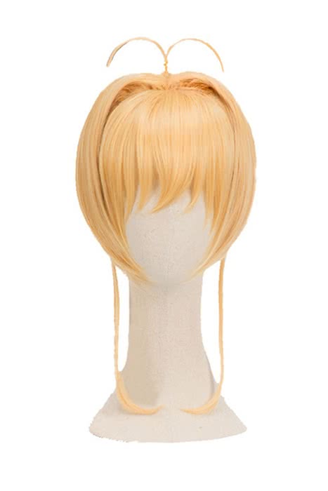 Anime CardCaptor Kinomoto Sakura Blonde Cosplay Wigs - lemailwigs