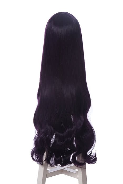 Anime Cardcaptor Sakura Daidouji Tomoyo Purple Curly Cosplay Wigs - lemailwigs