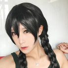 Anime Danganronpa Touko Fukawa Black Braid Cosplay Wigs - lemailwigs