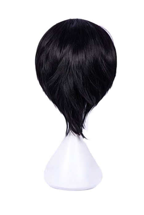Anime DARLING in the FRANXX 016 Hiro Cosplay Wigs Black Short - lemailwigs