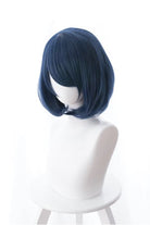 Anime Domestic na Kanojo Rui Tachibana Short Blue Cosplay Wigs - lemailwigs