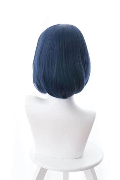 Anime Domestic na Kanojo Rui Tachibana Short Blue Cosplay Wigs - lemailwigs