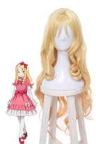 Anime Eromanga Sensei Elf Yamada Long Blonde Women Cosplay Wigs - lemailwigs