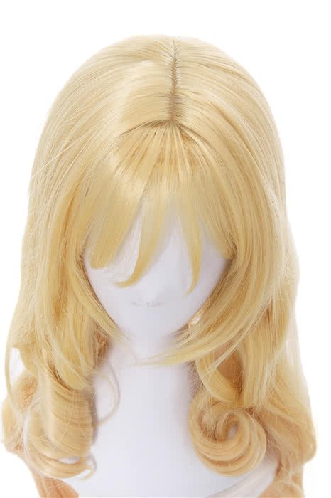 Anime Eromanga Sensei Elf Yamada Long Blonde Women Cosplay Wigs - lemailwigs