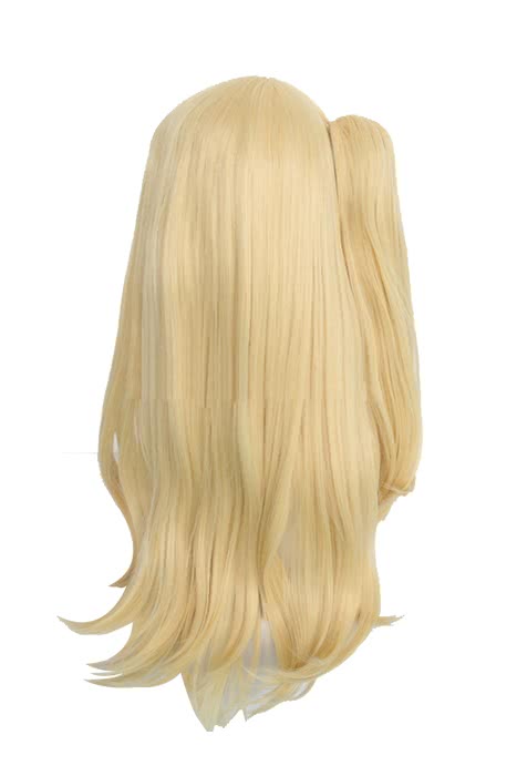 Anime Fairy Tail Lucy Heartphilia Long Straight Blonde Cosplay Wigs - lemailwigs