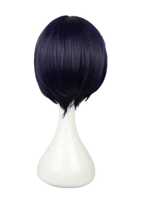 Anime Gintama /Silver Soul Shinpachi Shimura Blue Cosplay Wig - lemailwigs