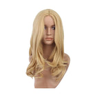 Anime Guilty Crown Kuhouin Arisa Long Curly Blonde Cosplay Wigs - lemailwigs