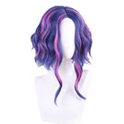 Anime Lady Nagant Blue Mixed Purple Cosplay Wig - lemailwigs