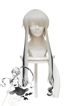Anime Land of the Lustrous Ghost no Kuni Cosplay Wigs White and Black Long - lemailwigs