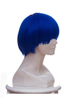 Anime Land of the Lustrous Lapis Cosplay Wigs Houseki no Kuni Short Blue - lemailwigs