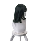 Anime One Punch Man Fubuki 40cm Dark Green Straight Cosplay Wigs - lemailwigs