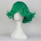 Anime One Punch Man Tatsumaki Green Curly Cosplay Wigs - lemailwigs