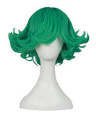Anime One Punch Man Tatsumaki Green Curly Cosplay Wigs - lemailwigs