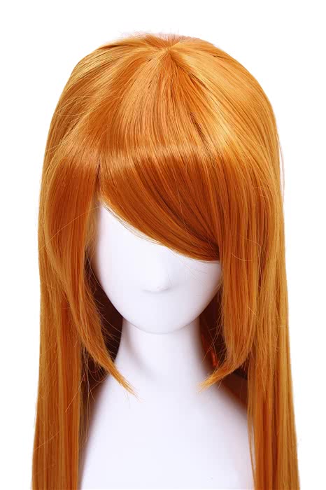 Anime Persona 5 Futaba Sakura 90cm Long Golden Straight Cosplay Wigs - lemailwigs