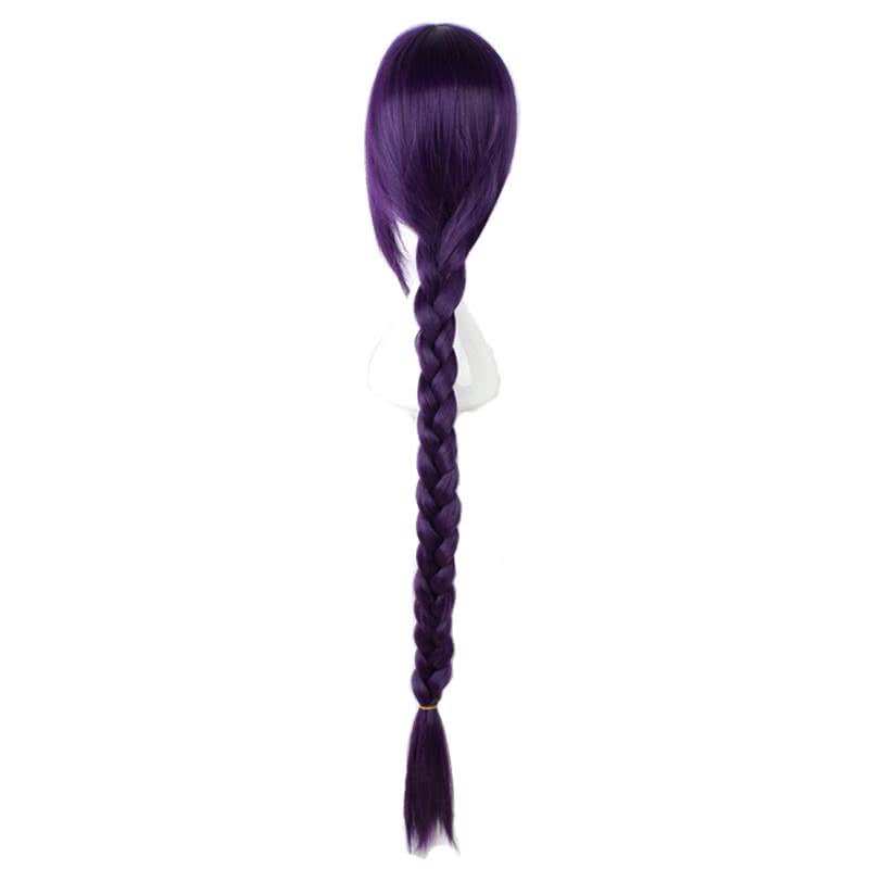 Anime Re:Creators Magane Chikujoin Long Braid Purple Cosplay Wigs - lemailwigs