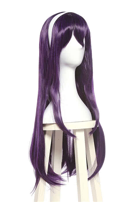 Anime Saenai Heroine no Sodatekata Utaha Kasumigaoka Purple Cosplay Wigs - lemailwigs