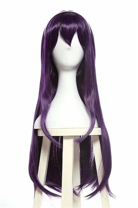 Anime Saenai Heroine no Sodatekata Utaha Kasumigaoka Purple Cosplay Wigs - lemailwigs