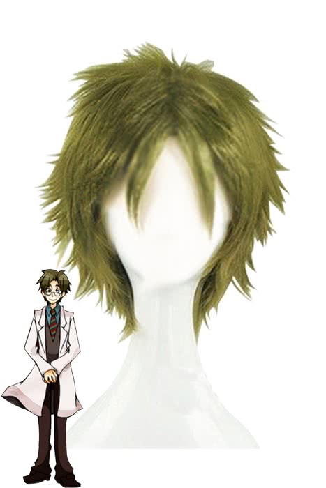 Anime Satsuriku no Tenshi Daniel Dickens Cosplay Wigs Short Green Angels Of Death - lemailwigs
