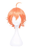 Anime Satsuriku no Tenshi Edward Mason Cosplay Wigs Angels Of Death Short Orange - lemailwigs