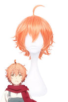 Anime Satsuriku no Tenshi Edward Mason Cosplay Wigs Angels Of Death Short Orange - lemailwigs